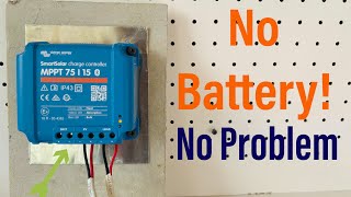 Can a mppt Controller work Without a Battery?