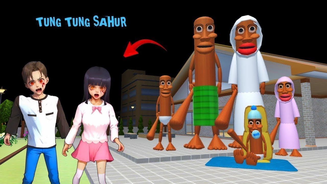 English SAKURA SchoolSimulator : 😍 Excited stream | Playing Solo | Streaming with Turnip