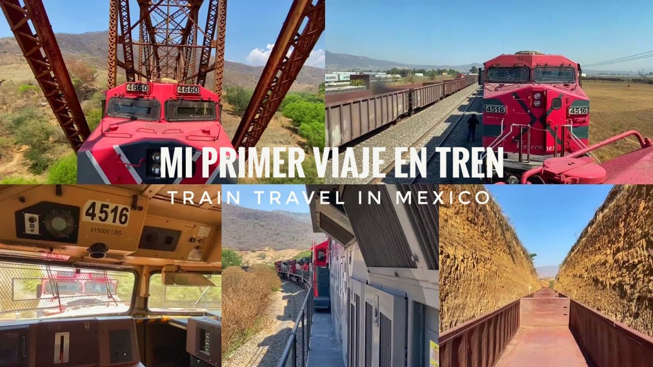 Mi primer viaje en tren y CHOCAMOS | Train Travel | Hermosos paisajes