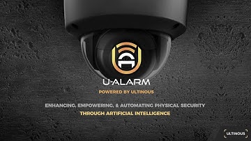 U-Alarm Intro - AI driven video analytics