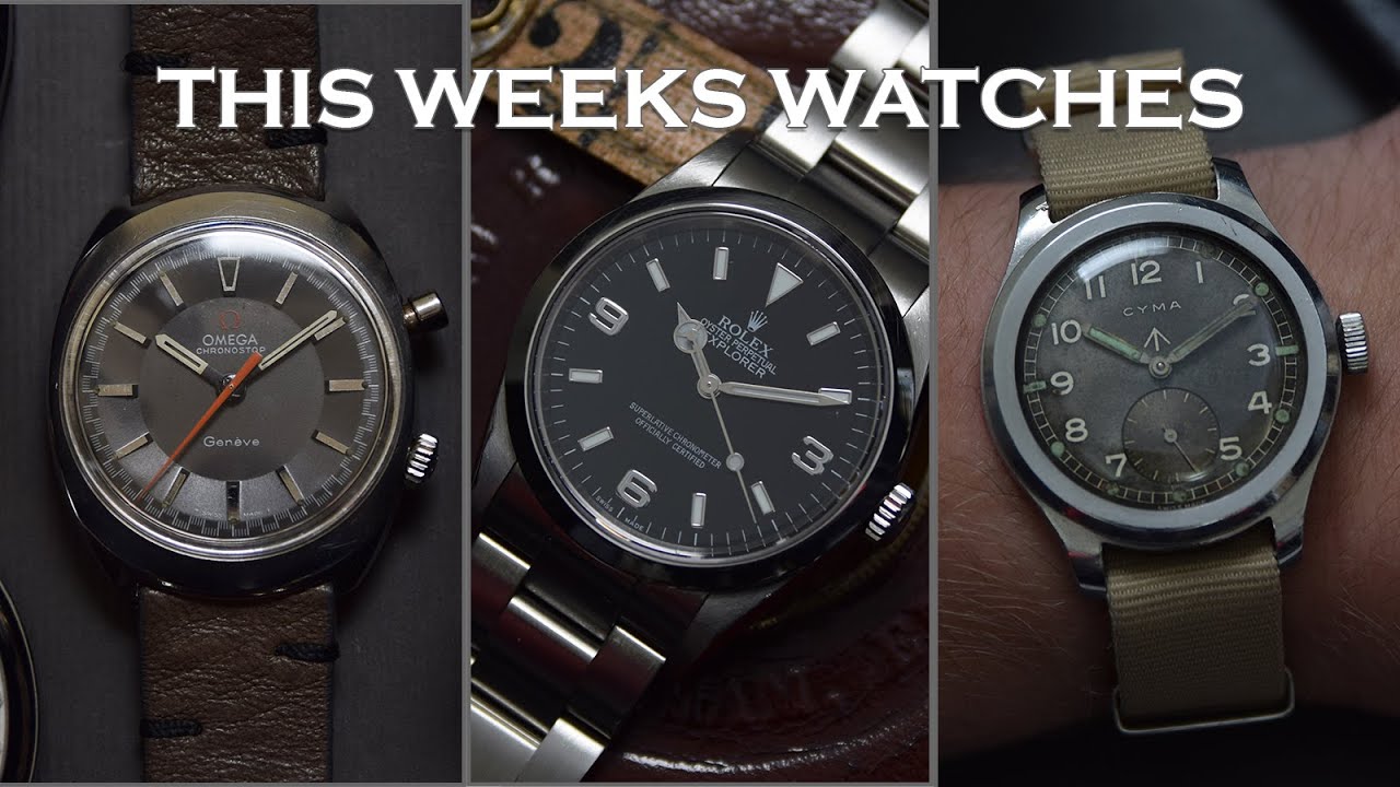 Rolex Explorer 114270, CYMA Dirty Dozen 