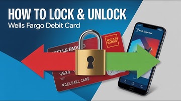 How to Lock and Unlock Your Wells Fargo Debit Card - Card Control Tutorial 2025