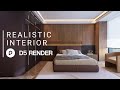 Step by Step How to Make Realistic Interior Render with D5 Render | Bedroom 281 |