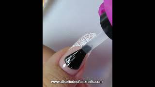 Uñas Acrílicas FRENCH COQUETTE  #nails #nailart #nailtutorial