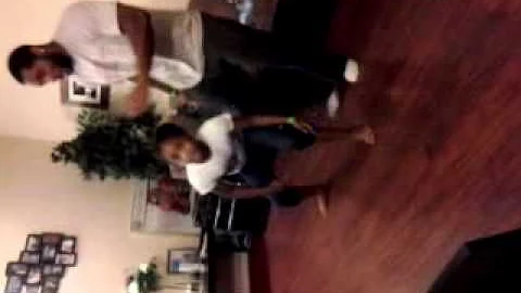 Daddy daughter dancing