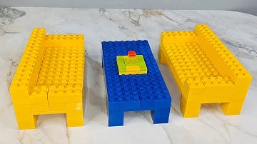 Ultimate LEGO Sofa ASMR 🧱✨ | Satisfying DIY Build | Cozy Building Blocks Sounds