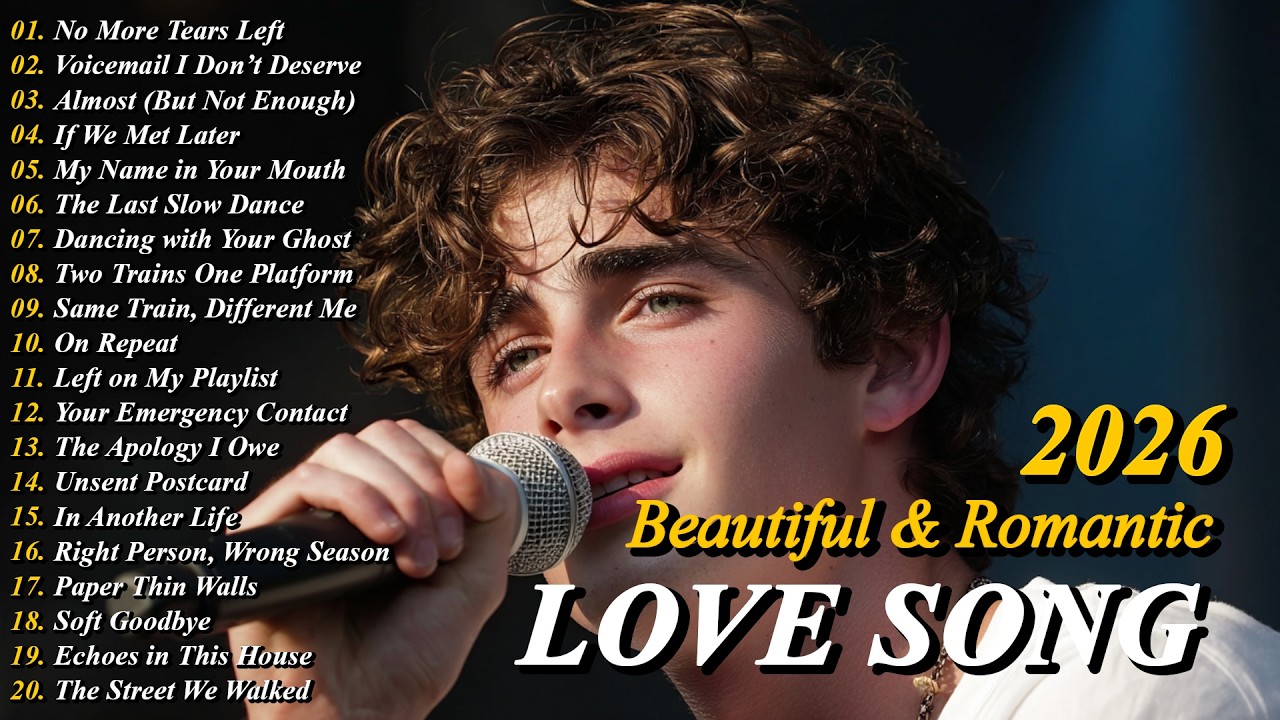 Beautiful & Romantic Love Songs 2026 | Easy Listening & Emotional Ballads | Relaxing Songs