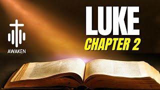 Gospel of Luke - Chapter 2 (CEV) - Audio Bible with Soft Music screenshot 1