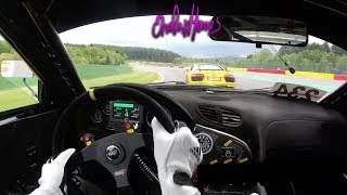 Mazda RX-7 FD vs Audi R8 V10 - Spa Francorchamps (2:45.3)