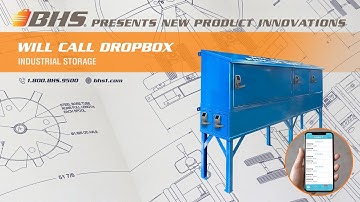 Will Call Dropbox with IIoT Integration | Parcel locker for secure delivery after hours