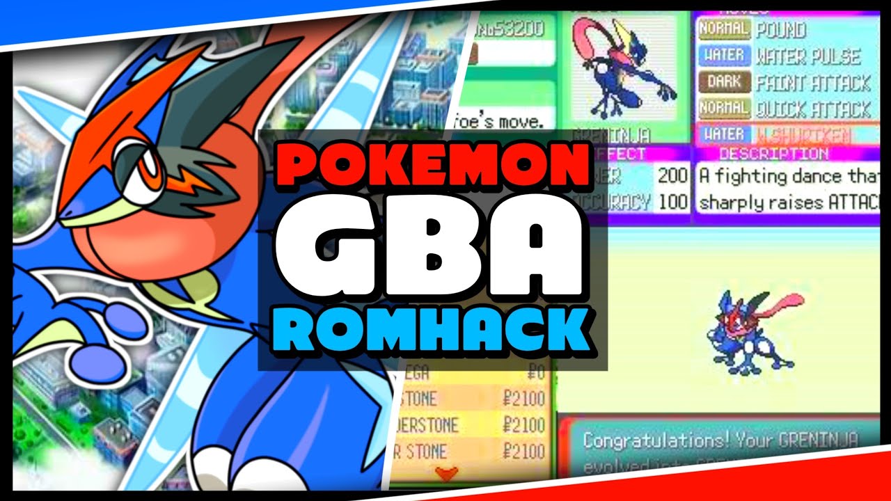 Ash-Greninja GBA Hack 