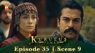 Kurulus Osman Urdu | Season 1 Episode 35 Scene 9 | Aygul ki shaadi Alishar se nahi hone dunga!
