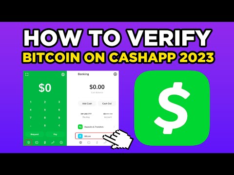How To Verify Bitcoin On Cash App 2023