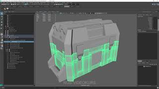 картинка: Substance Painter для новичков - Подготовка проекта: 04 - Настройка меша для запекания