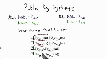 Public Key Cryptography Solution - Applied Cryptography