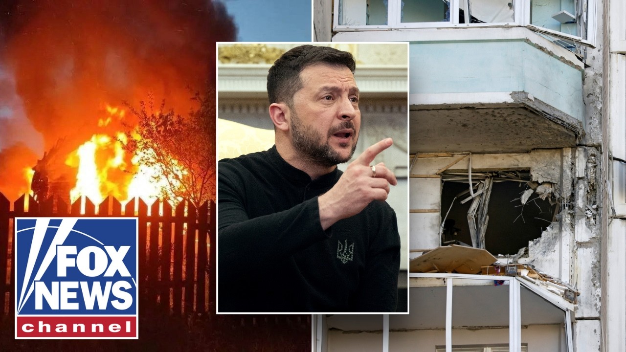 Ukraine launches LARGEST drone attack on Russia in months