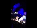 Miley Cyrus on hotdog Houston concert
