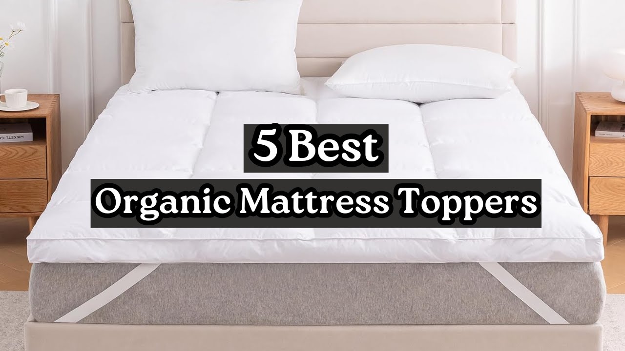 Top 5 Best Organic Mattress Toppers 2025 | Non-Toxic & Eco-Friendly Latex Mattress Topper Reviews