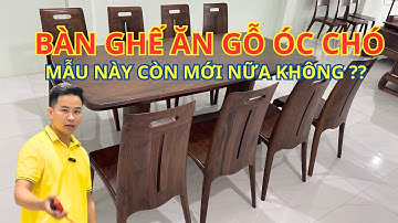 Nội thất gỗ óc chó bắc mỹ, bàn ghế ăn gỗ óc chó nhập khẩu, bàn ghế ăn gỗ óc chó nhập kiện