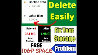 HOW I CLEAN STORAGE, MEMORY  RAM CLENER BEST STORAGE CLEANER720p screenshot 2