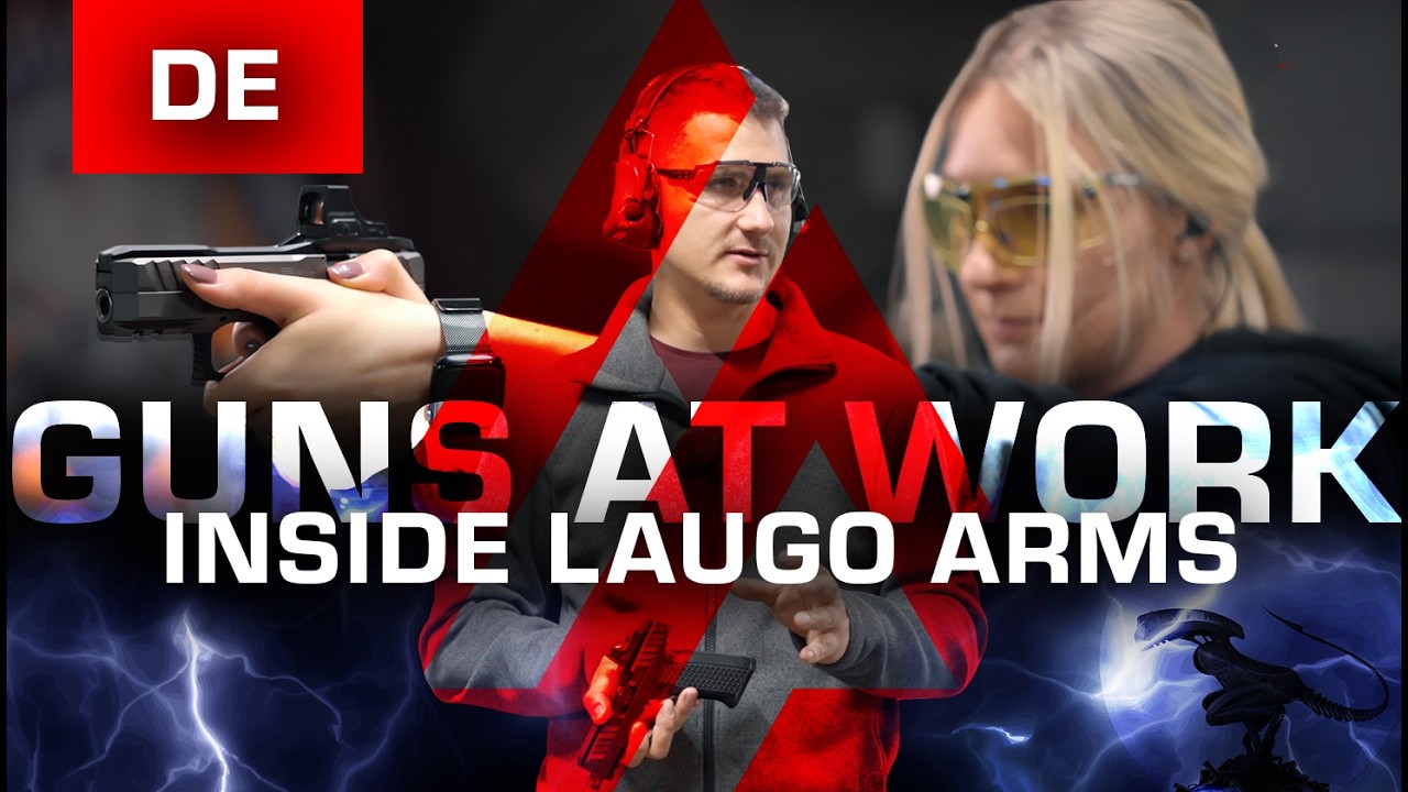 Behind the Scenes bei Laugo Arms – So entsteht die legendäre Alien Pistole! - Teil 1 (Deutsch)