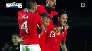 [60 FPS] Chile 4 - 0 Japón | Copa América 2019 | Claudio Palma