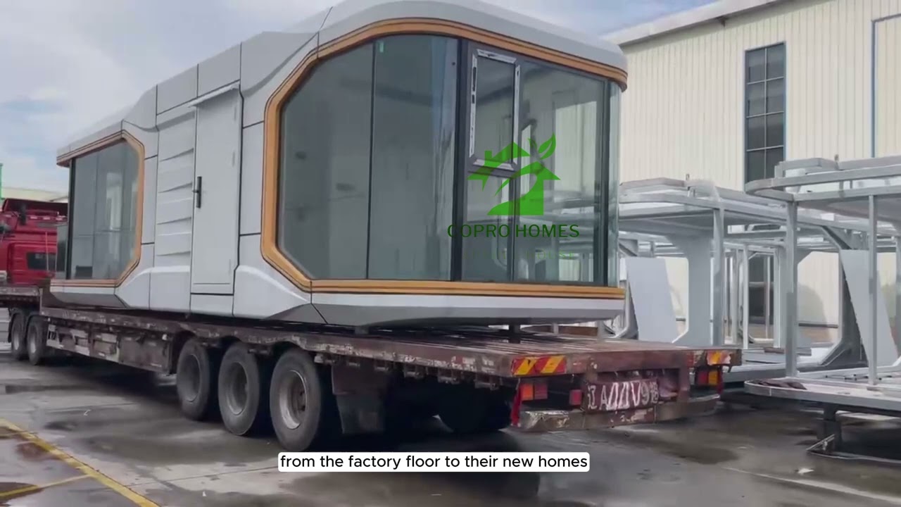 Daytime Delivery: Prefab Houses on the Move!