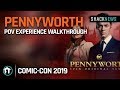 Um passeio pela Pennyworth Experience da Epix na SDCC