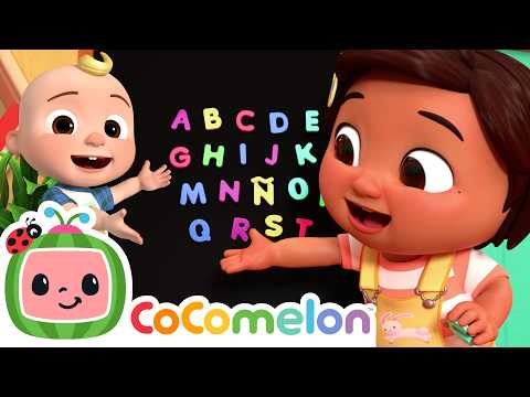 Learn Spanish ABCs with Nina & JJ🎶 | CoComelon Nina's Familia | Nursery Rhymes for Kids
