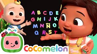 Learn Spanish ABCs with Nina & JJ🎶 | CoComelon Nina's Familia | Nursery Rhymes for Kids