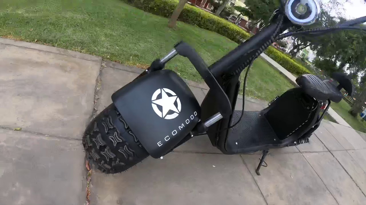 Scooter eléctrico ECOMOOD SINCHI con llantas off-road