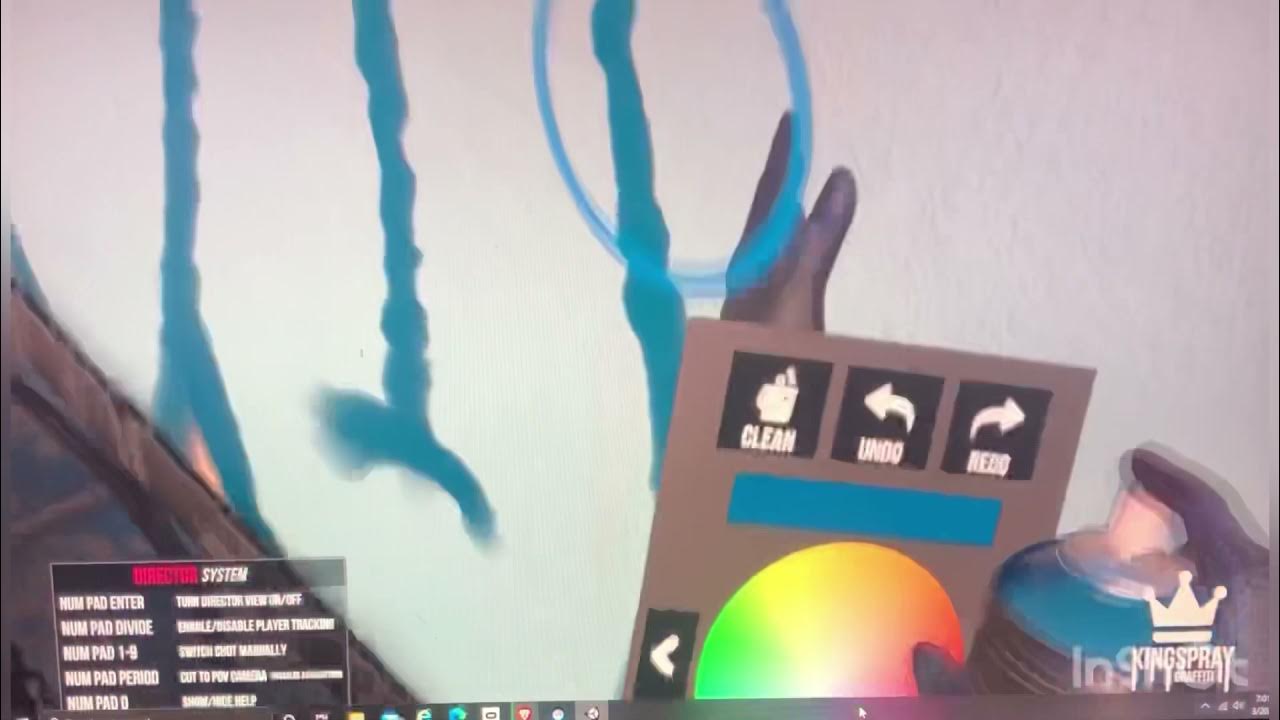 King spray VR Evol throwie YouTube