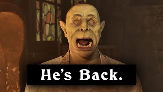 I 100% thought they would Quietly Remove this NPC from the Oblivion Remake