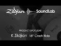 Тарілка ZILDJIAN 18' K' Crash Ride