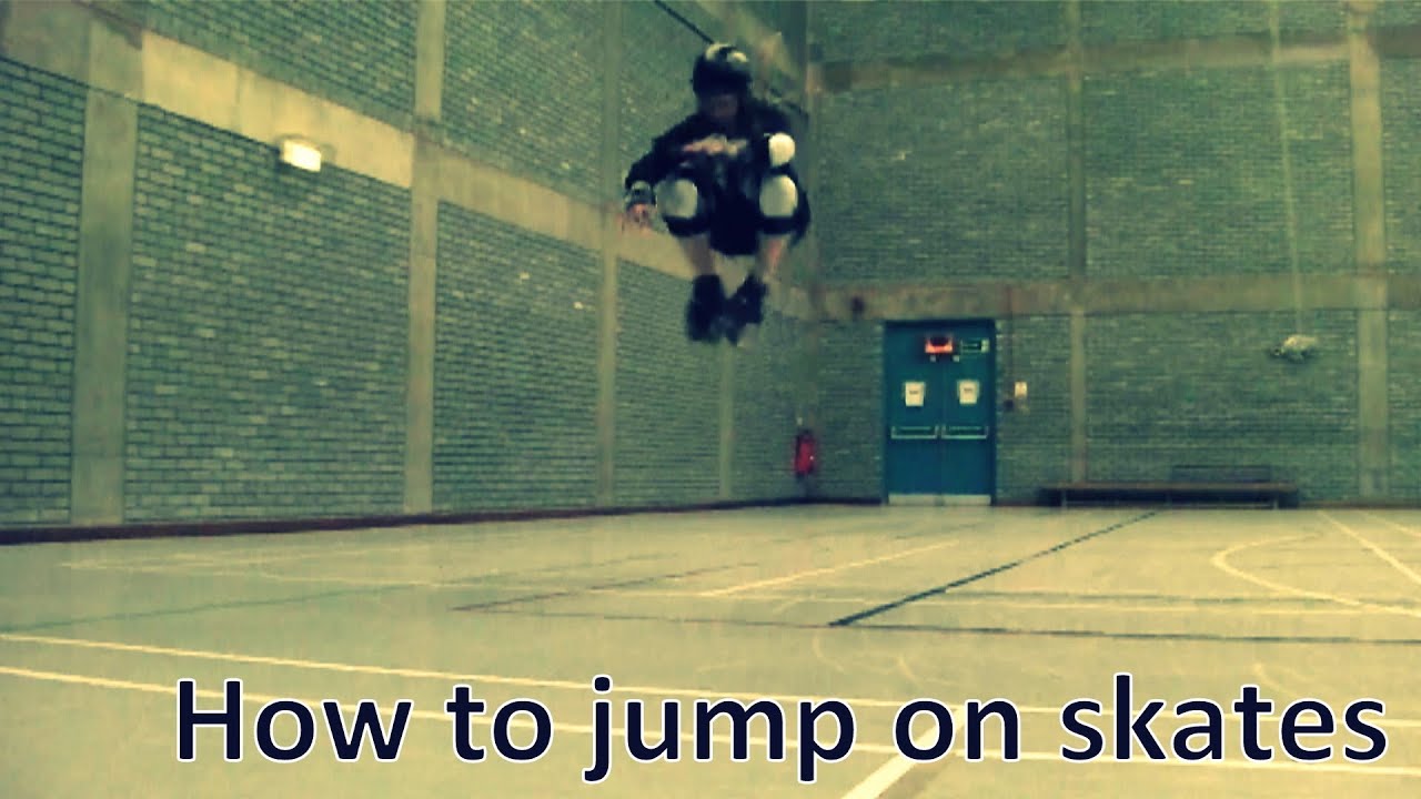 How to jump on roller skates Derby Quads YouTube
