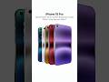  iPhone 18 Pro Leaks — New Colors, A20 Pro &amp; Apple’s Quiet Shift 📱🔥