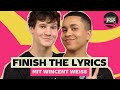 Wincent weiss vs jerome  in der finish the lyrics challenge