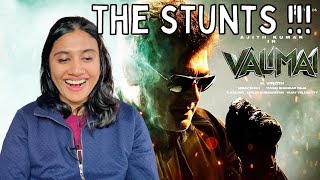 Valimai Official Trailer Reaction | Ajith Kumar | Yuvan Shankar Raja | Vinoth  | Ashmita Reacts