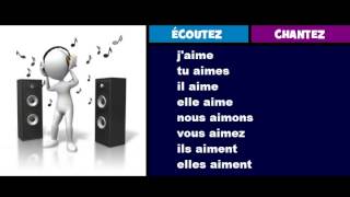 ♫ French Conjugation Song # Aimer ♫ Learn French  ♫