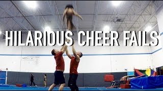 The Best Cheer Fails (and stunts)