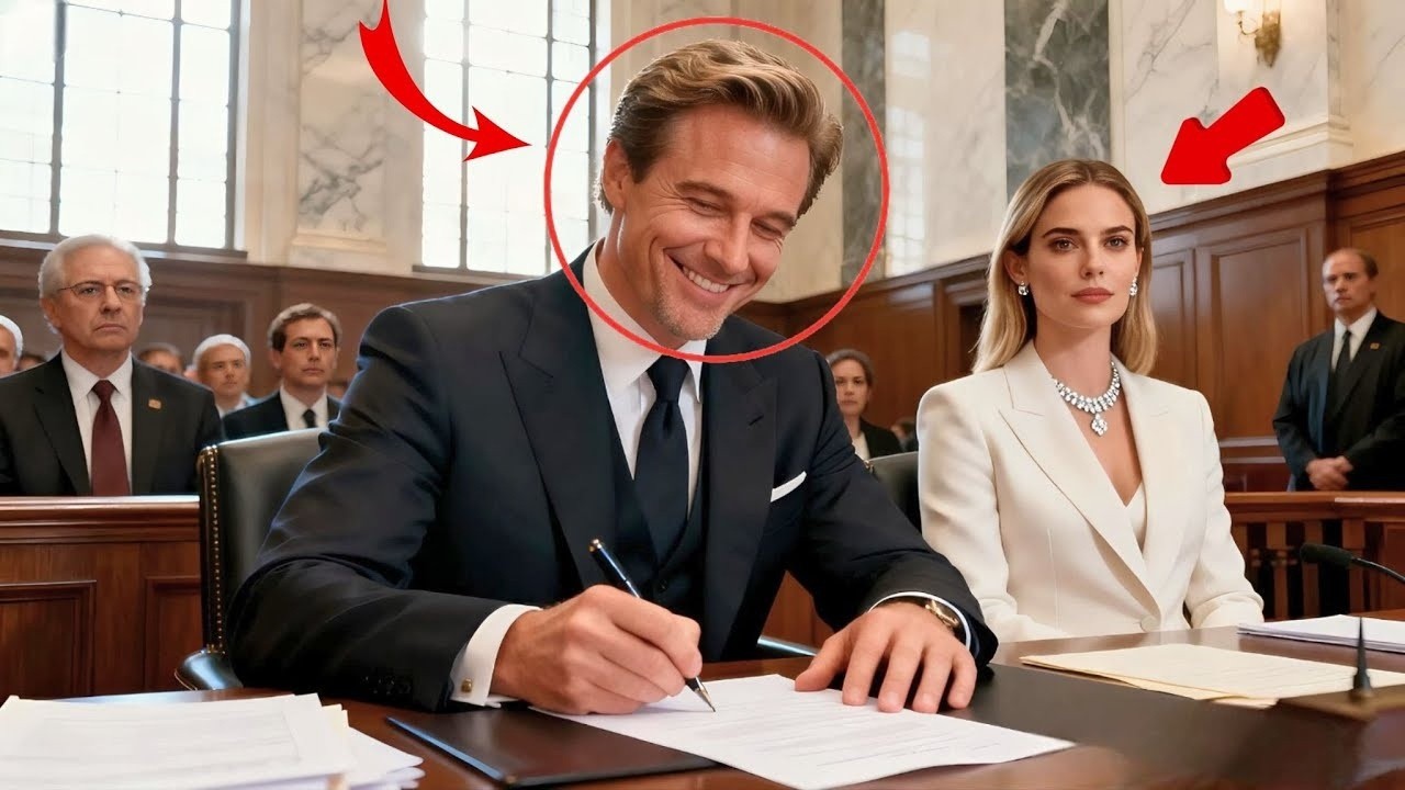 Er unterschrieb lachend die Scheidung, ohne zu ahnen, sie war eine geheime Billionärserbin!