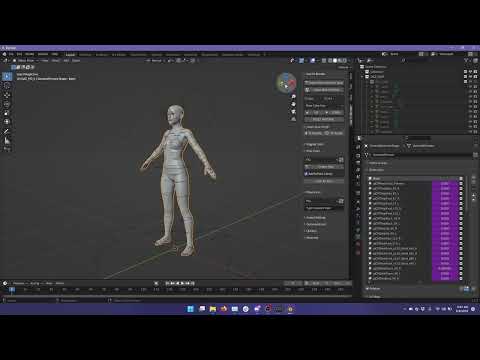 How to Export a Daz Figure With Auto-JCM to Blender 3.2 | Daz Bridges Tutorial