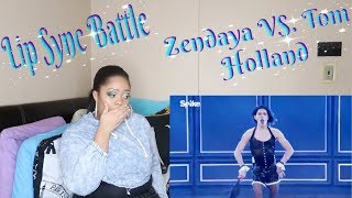 Zendaya VS. Tom Holland{Lip Sync Battle}Reaction *No words😂*