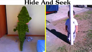 Kids Who Are Absolutely Terrible At Hide And Seek | Daily FF