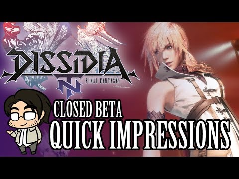 A.B.I. Quick Impressions: Dissidia NT (Closed Beta)