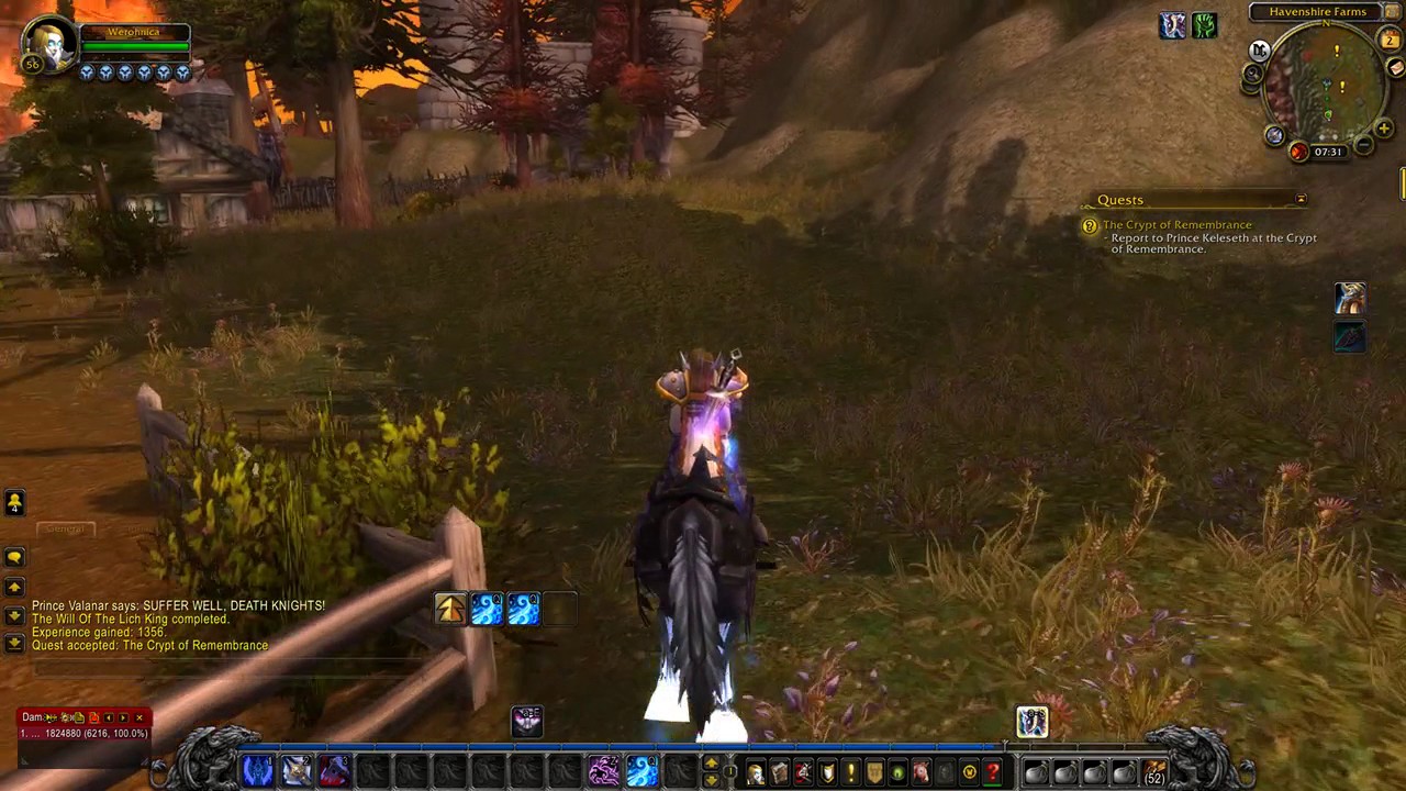 World Of Warcraft Quest Info: The Crypt of Remembrance