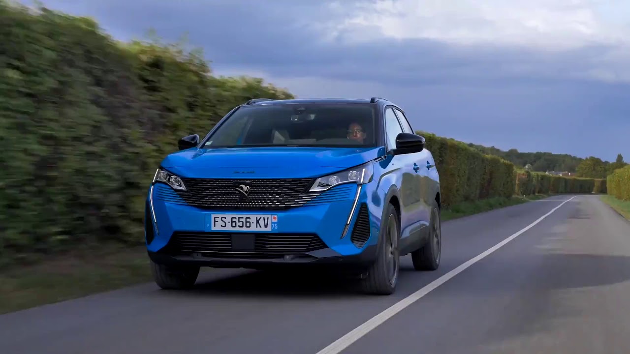 New Suv Peugeot 3008 Gt Pack Hybrid 225 Eat8 Driving Video Youtube