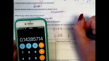 7M2TBL14 Converting Rational Numbers Using Long Division