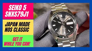 Seiko 5 SNXS79J1 - ancient, old-school classic piece for die-hard fans