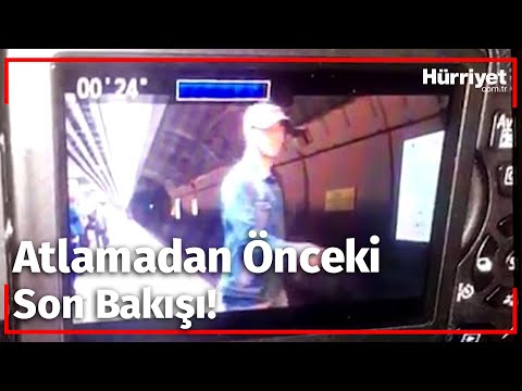 18 Yaşındaki Baha Güzeycan, Marmaray'ın Önüne Atladı!